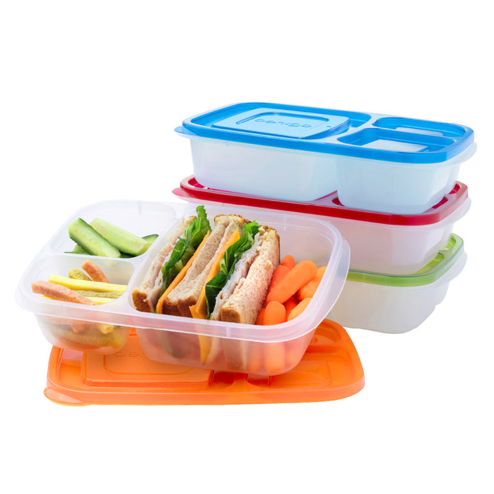 Bentgo Easyboxes 3-Compartment Food Containers 8-Piece Set P6