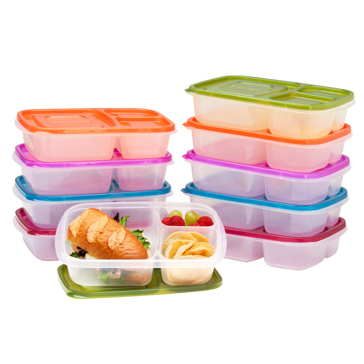Bentgo Easyboxes 3-Compartment Food Containers 20-Piece Set K1