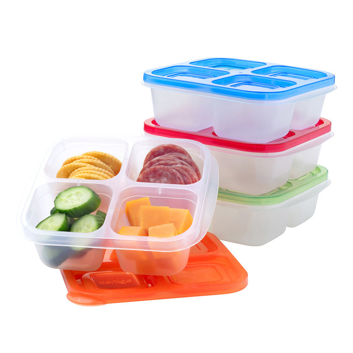 Bentgo Easyboxes 4-Compartment Snack Containers 8-Piece Set H1