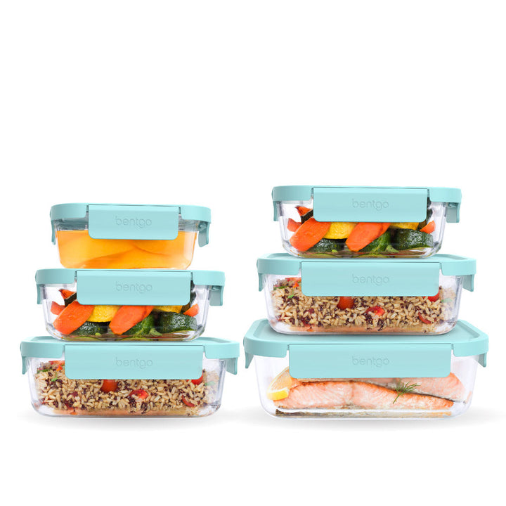 Bentgo Glass Leak-Proof Food Storage Set (12-Piece) G9